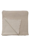Pom Pom At Home Vancouver Cotton Gauze Coverlet In Natural