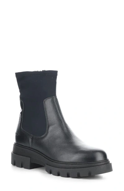 Bos. & Co. Five Waterproof Chelsea Boot In Black Vetro/ Trico