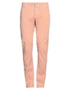 Jacob Cohёn Man Pants Salmon Pink Size 30 Cotton, Elastane