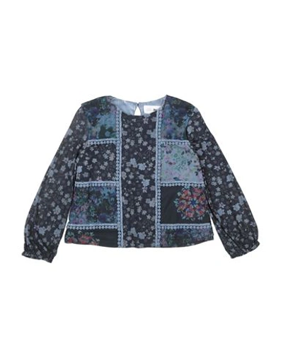 Desigual Babies'  Toddler Girl Top Navy Blue Size 5 Polyester, Elastane