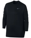 Nike Plus Size Element Running Top In Black