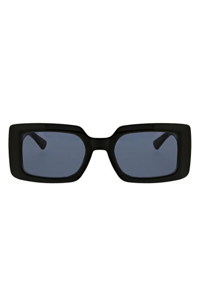 Bcbg 52mm Rectangle Sunglasses In Black