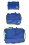 Mytagalongs Set Of 3 Packing Pods In Iris Yellow