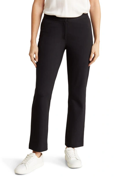 Nordstrom Rack Essential Ponte Pants In Black