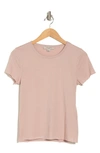 Allsaints Bela Crewneck T-shirt In Pink