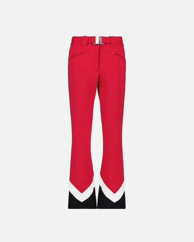 Vuarnet Lizard Ski Pant In Red