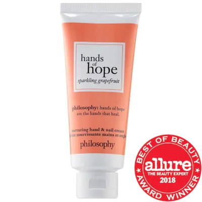 Philosophy Hands Of Hope Nurturing Hand & Nail Cream Sparkling Grapefruit 1 oz/ 30 ml