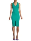 Likely Park Bodycon Dress In Turquoise