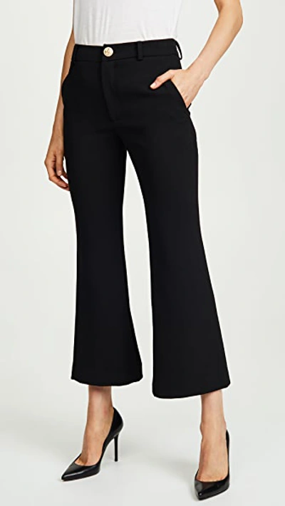 Laveer Cropped Annie Trousers In Black