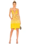 Hot As Hell Too Far Gone Dress In Yellow