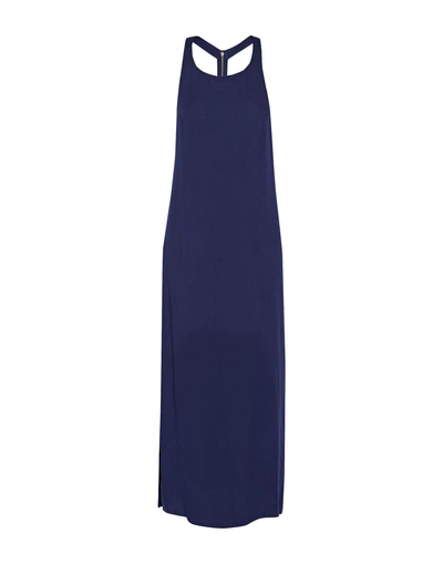 Alice And Olivia Long Dress In Blue