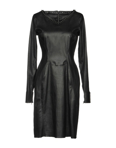 Aphero Short Dress In Black