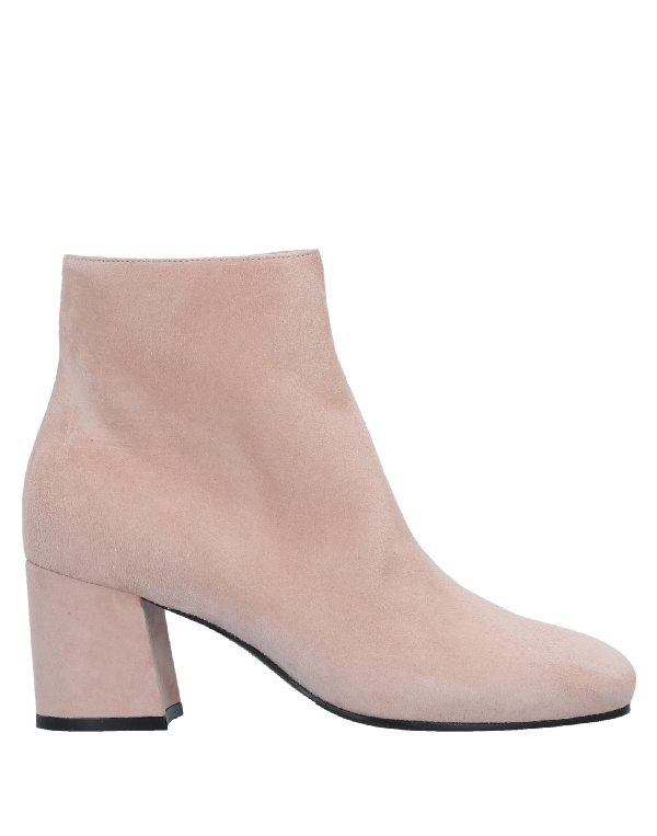 light pink suede boots