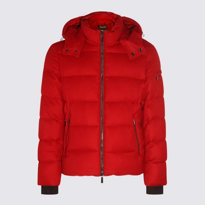 Moorer Red Puffer Down Jacket