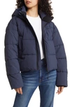 Rip Curl Tidal Anti Series Water Repellent Crop Jacket In Navy