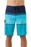 O'neill Lennox Stripe Board Shorts In Navy 2