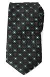 Cufflinks, Inc . Star Wars™ Insignia Medallion Tie In Black/ Green Multi