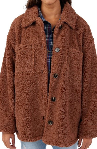 O'neill Heath Fleece Jacket In Tobacco