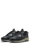 Nike Air Max Terrascape 90 Sneaker In Black/ Grey/ Lime