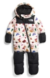 The North Face Babies' 1996 Retro Nuptse® 700 Fill Power Down Bunting In Gardenia White Tnf Nature Camo