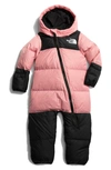 The North Face Babies' 1996 Retro Nuptse 700 Fill Power Down Bunting In Shady Rose