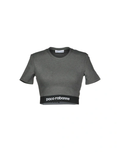 Paco Rabanne T-shirt In Grey