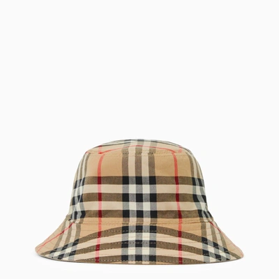 Burberry Reversible Beige Bucket Hat