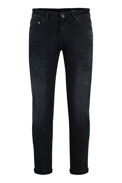 Pt01 Pantaloni Torino Reggae Slim Fit Jeans In Black