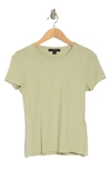 Allsaints Bela Crewneck T-shirt In Pale Green