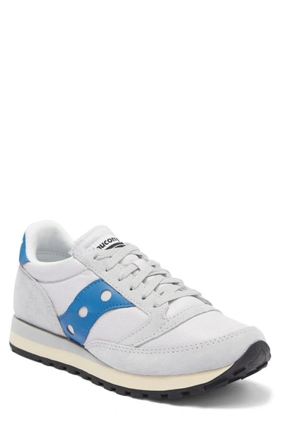 Saucony Jazz 81 Sneaker In Gray/ Blue