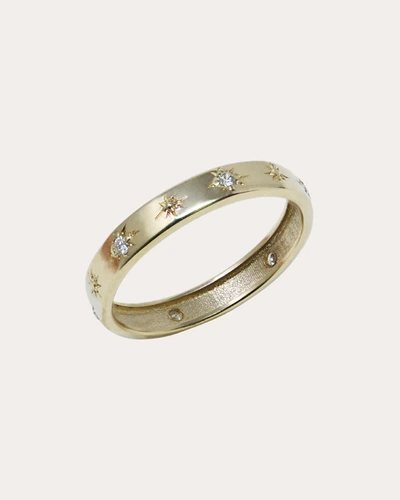 Anzie Women's Celestial Eternity Ring In Gold