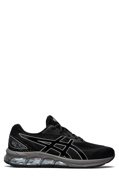 Asics Gel-quantum 180 Vii Running Shoe In Black/ Clay Grey