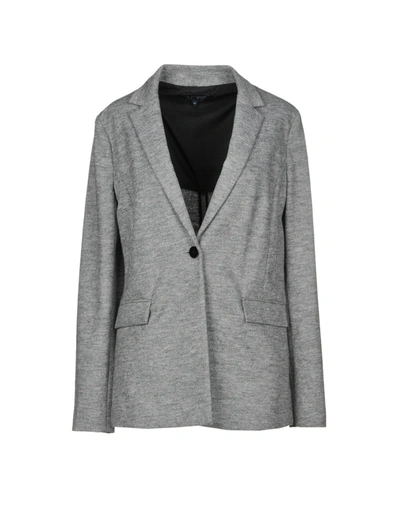 Armani Jeans Suit Jackets In Grey