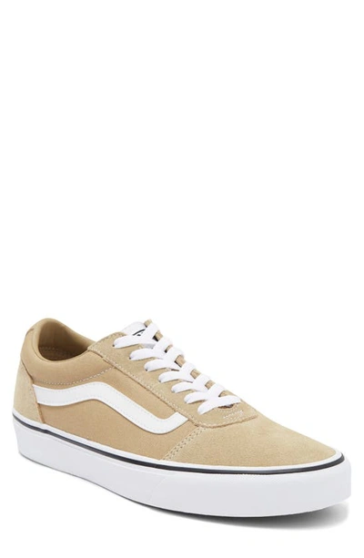 Vans Ward Suede & Canvas Sneaker In Suede/ Canvas Cornstalk