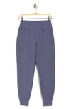 90 Degree By Reflex Greenwich Interlock Joggers In Nightshadow Blue