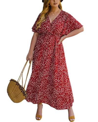 Romanissa Dress In Red