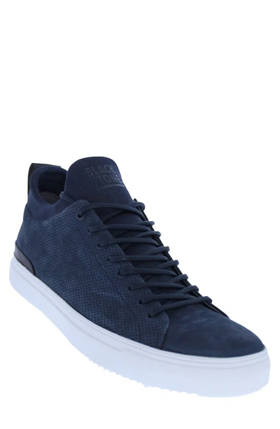 Blackstone Sg28 Perforated Sneaker In Total Eclipse