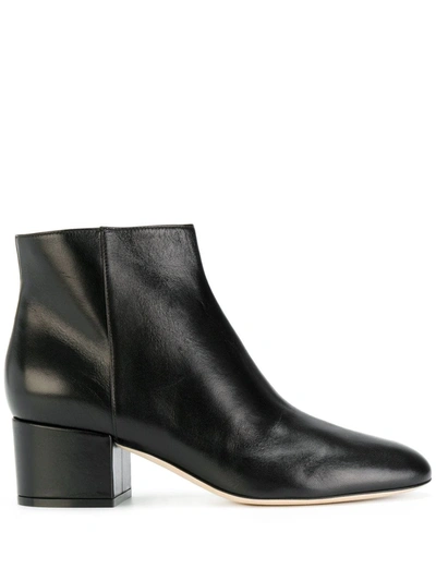 Sergio Rossi Classic Ankle Boots In Black
