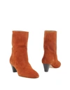 Isabel Marant Étoile Ankle Boot In Brown