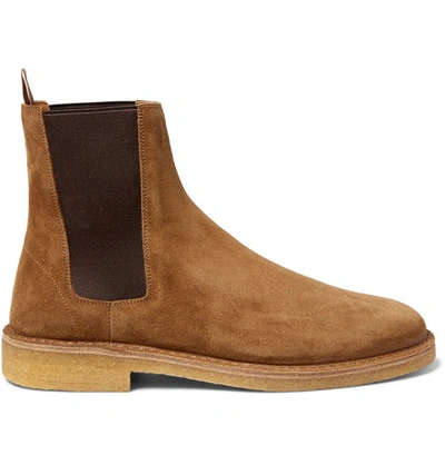 Saint Laurent Nevada Chelsea Boot, Black In Tan ModeSens