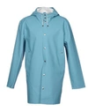 Stutterheim Overcoats In Sky Blue