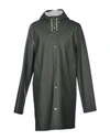 Stutterheim Full-length Jacket In Dark Green