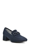 Cliffs By White Mountain Quinbee Bit Pump In Navy/ Suedette