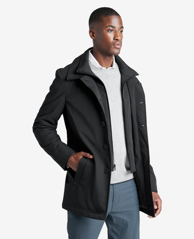 Kenneth Cole The Filled Trench In Black