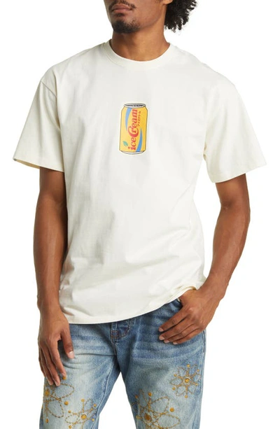 Icecream Cola Cotton Graphic T-shirt In Whisper White