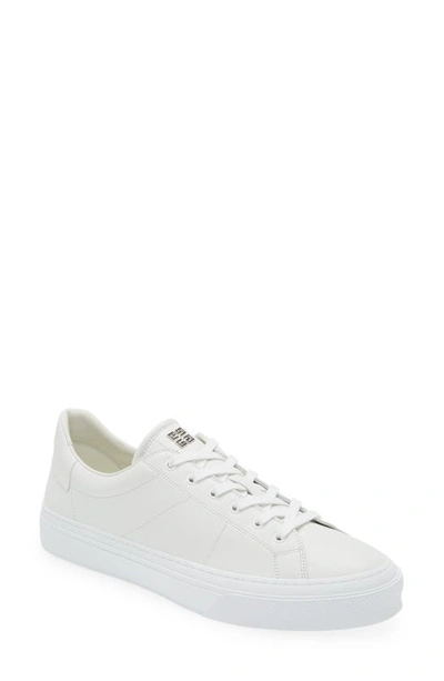 Givenchy City Court Lace-up Sneaker In White
