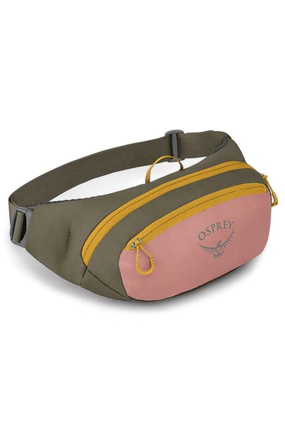 Osprey Daylite Waist Pack In Ash Blush Pink/ Earl Grey