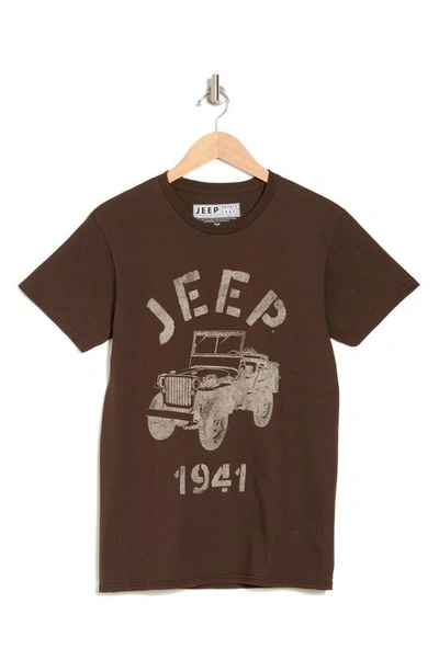 Philcos Jeep 1941 Graphic T-shirt In Brown