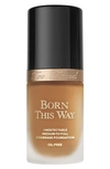 Too Faced Born This Way Natural Finish Longwear Liquid Foundation Butter Pecan 1 oz/ 30 ml