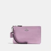 Coach Small Wristlet In Silber/jasmin